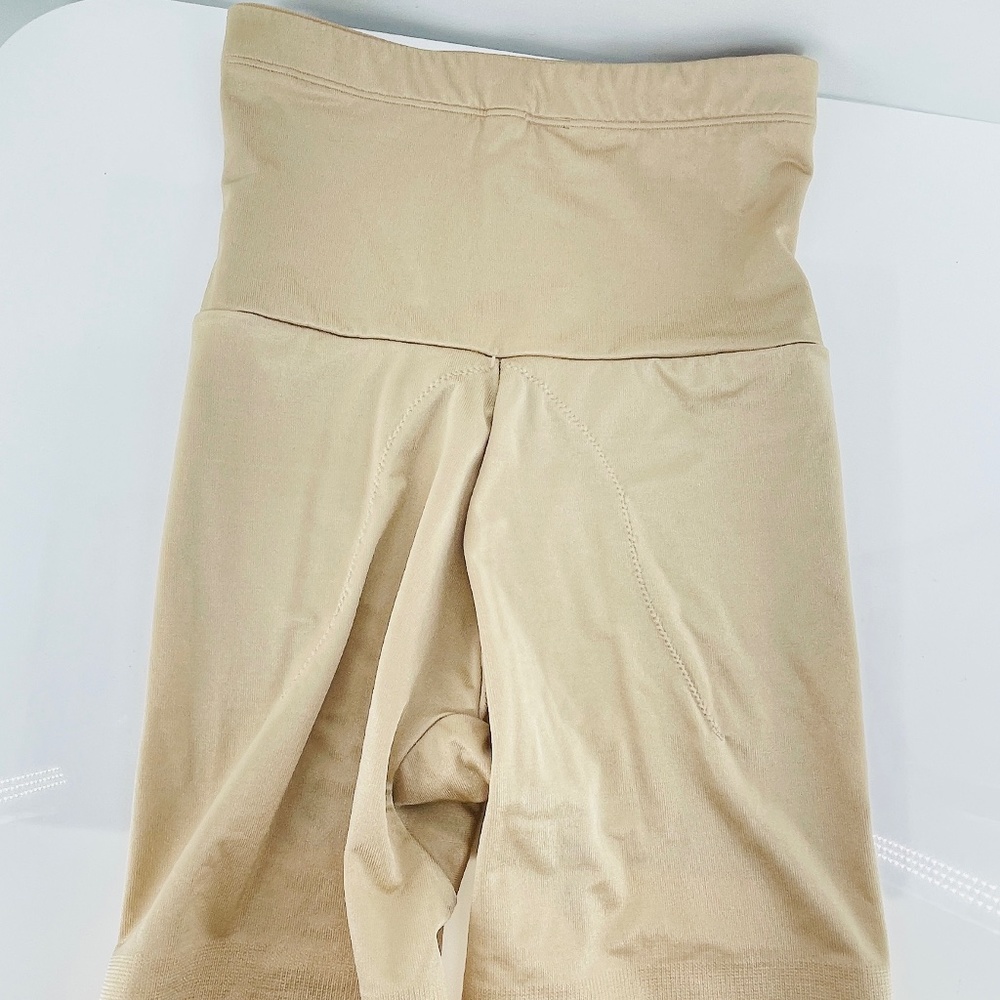 TC Girdle Shaping Shorts High Waist Beige Nude Size Medium